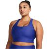 imageUnder Armour Womens Crossback Longline Mid Impact Sports Bra400 Team Royal   Black