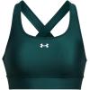 imageUnder Armour Womens Crossback Longline Mid Impact Sports Bra449 Hydro Teal   White