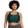 imageUnder Armour Womens Crossback Longline Mid Impact Sports Bra449 Hydro Teal   White