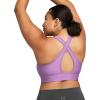 imageUnder Armour Womens Crossback Longline Mid Impact Sports Bra560 Provence Purple   Purple Ace