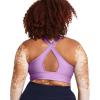 imageUnder Armour Womens Crossback Longline Mid Impact Sports Bra560 Provence Purple   Purple Ace