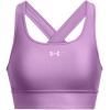 imageUnder Armour Womens Crossback Longline Mid Impact Sports Bra560 Provence Purple   Purple Ace