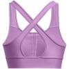 imageUnder Armour Womens Crossback Longline Mid Impact Sports Bra560 Provence Purple   Purple Ace