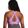 imageUnder Armour Womens Crossback Longline Mid Impact Sports Bra560 Provence Purple   Purple Ace