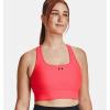 imageUnder Armour Womens Crossback Longline Mid Impact Sports Bra628 Beta   Black