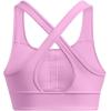 imageUnder Armour Womens Crossback Longline Mid Impact Sports Bra638 Stellar Pink   White