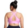 imageUnder Armour Womens Crossback Longline Mid Impact Sports Bra638 Stellar Pink   White