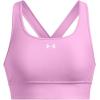 imageUnder Armour Womens Crossback Longline Mid Impact Sports Bra638 Stellar Pink   White