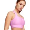 imageUnder Armour Womens Crossback Longline Mid Impact Sports Bra638 Stellar Pink   White