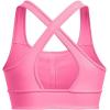 imageUnder Armour Womens Crossback Longline Mid Impact Sports Bra682 Fluo Pink   White