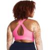 imageUnder Armour Womens Crossback Longline Mid Impact Sports Bra682 Fluo Pink   White
