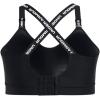 imageUnder Armour Womens Infinity Mid Impact Sports Bra Plus001 Black   White
