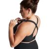 imageUnder Armour Womens Infinity Mid Impact Sports Bra Plus002 Black   Black