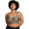 imageUnder Armour Womens Infinity Mid Impact Sports Bra200 Taupe Dusk   Black