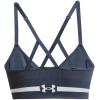 imageUnder Armour Womens Seamless Low Impact Long Sports Bra044 Downpour Gray   White