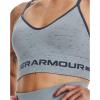 imageUnder Armour Womens Seamless Low Impact Long Sports Bra465 Harbor Blue   Gravel