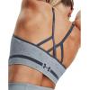 imageUnder Armour Womens Seamless Low Impact Long Sports Bra465 Harbor Blue   Gravel