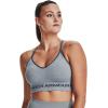 imageUnder Armour Womens Seamless Low Impact Long Sports Bra465 Harbor Blue   Gravel