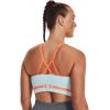 imageUnder Armour Womens Seamless Low Impact Long Sports Bra469 Fuse Teal   Afterglow