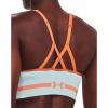 imageUnder Armour Womens Seamless Low Impact Long Sports Bra469 Fuse Teal   Afterglow