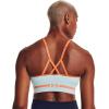 imageUnder Armour Womens Seamless Low Impact Long Sports Bra469 Fuse Teal   Afterglow