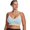 imageUnder Armour Womens Seamless Low Impact Long Sports Bra469 Fuse Teal   Afterglow