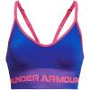 imageUnder Armour Womens Seamless Low Impact Long Sports Bra486 Versa Blue   Pink Punk