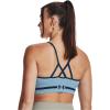 imageUnder Armour Womens Seamless Low Impact Long Sports Bra490 Blizzard  Varsity Blue  Varsity Blue