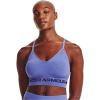 imageUnder Armour Womens Seamless Low Impact Long Sports Bra495 Baja Blue   Sonar Blue