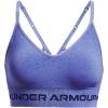 imageUnder Armour Womens Seamless Low Impact Long Sports Bra495 Baja Blue   Sonar Blue