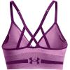 imageUnder Armour Womens Seamless Low Impact Long Sports Bra537 Jellyfish  Rivalry  Rivalry