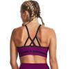 imageUnder Armour Womens Seamless Low Impact Long Sports Bra573 Mystic Magenta  Black  Black