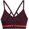 imageUnder Armour Womens Seamless Low Impact Long Sports Bra600 Dark Maroon  Dark Maroon  Beta