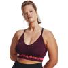 imageUnder Armour Womens Seamless Low Impact Long Sports Bra600 Dark Maroon  Dark Maroon  Beta