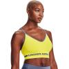 imageUnder Armour Womens Seamless Low Impact Long Sports Bra705 Yellow Ray   Aurora Purple