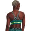imageUnder Armour Womens Seamless Low Impact Long Sports Bra722 Coastal Teal   Lime Surge