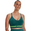 imageUnder Armour Womens Seamless Low Impact Long Sports Bra722 Coastal Teal   Lime Surge