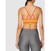 imageUnder Armour Womens Seamless Low Impact Long Sports Bra782 Rise   Papaya