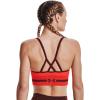imageUnder Armour Womens Seamless Low Impact Long Sports Bra810 Bolt Red  Chestnut Red  Chestnut Red