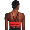 imageUnder Armour Womens Seamless Low Impact Long Sports Bra810 Bolt Red  Chestnut Red  Chestnut Red