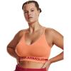 imageUnder Armour Womens Seamless Low Impact Long Sports Bra868 Mellow Orange   Chakra
