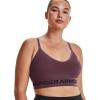 imageUnder Armour Womens Seamless Low Impact Long Sports BraAsh Plum 554Black