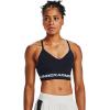 imageUnder Armour Womens Seamless Low Impact Long Sports BraBlack 001Halo Gray