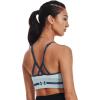 imageUnder Armour Womens Seamless Low Impact Long Sports BraBreaker Blue 478White