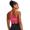 imageUnder Armour Womens Seamless Low Impact Long Sports BraCerise 653Pink Lemonade