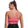 imageUnder Armour Womens Seamless Low Impact Long Sports BraCerise 653Pink Lemonade