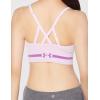 imageUnder Armour Womens Seamless Low Impact Long Sports BraCrystal Lilac 570Exotic Bloom