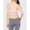 imageUnder Armour Womens Seamless Low Impact Long Sports BraCrystal Lilac 570Exotic Bloom