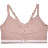 imageUnder Armour Womens Seamless Low Impact Long Sports BraDash Pink 667Halo Gray