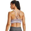 imageUnder Armour Womens Seamless Low Impact Long Sports BraDash Pink 667White